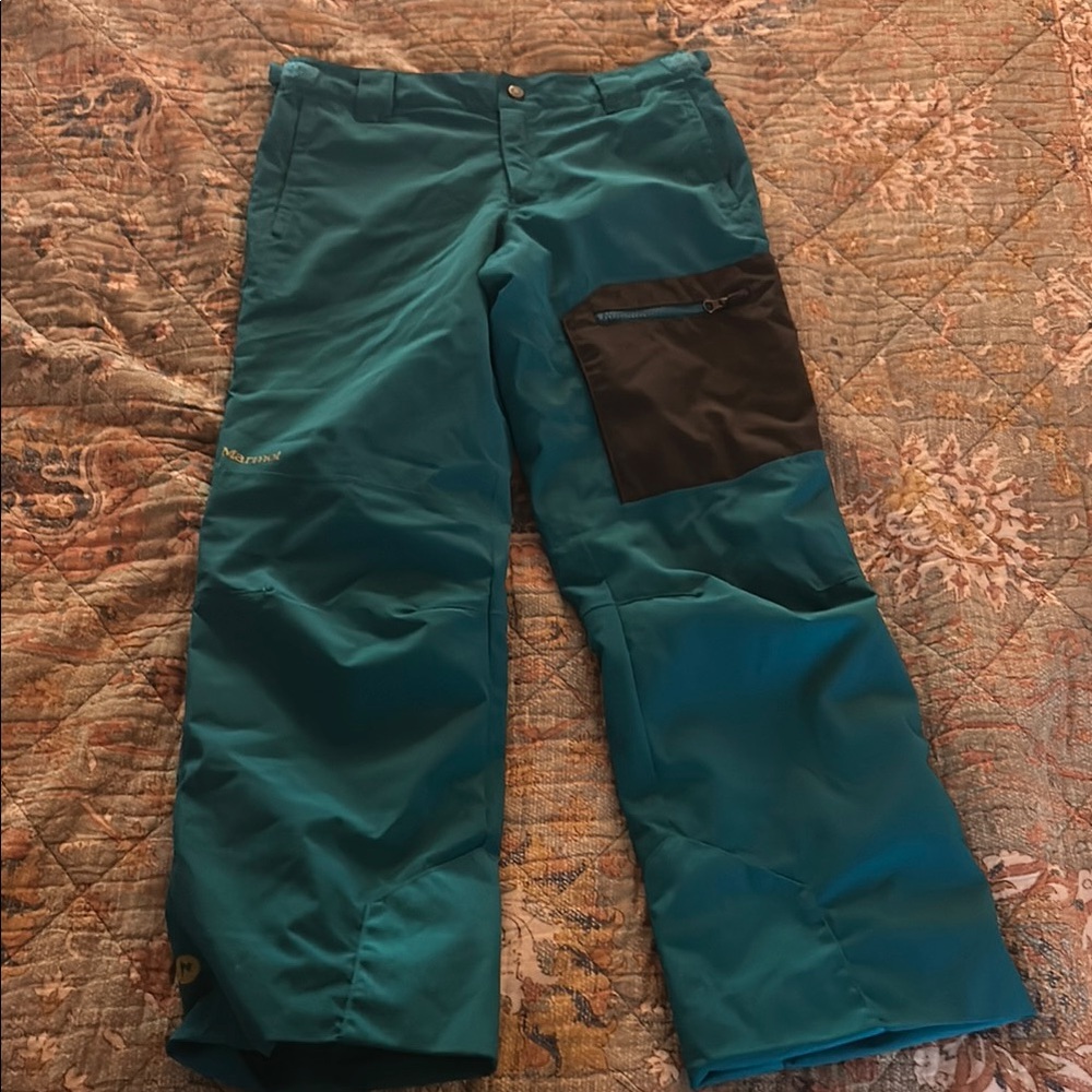 Marmot Women’s Teal Ski Pants